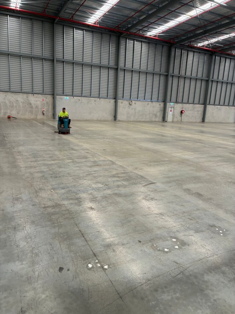 New Ride-On Scrubber Delivers Efficient Cleaning for Marriott Road Commercial Site