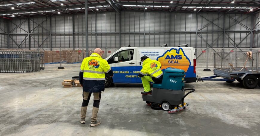 New Ride-On Scrubber Delivers Efficient Cleaning for Marriott Road Commercial Site